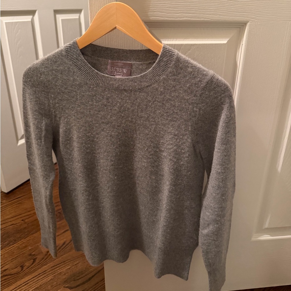 J. Crew Cashmere classic-fit crewneck sweater